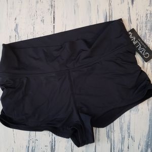 NWT- black swim shorts